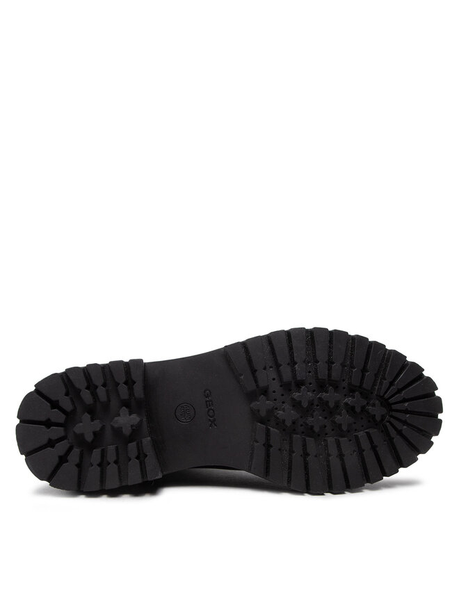 Geox Kotníková obuv s elastickým prvkem Geox D Iridea P D26HRP 00043 C9999 Černá