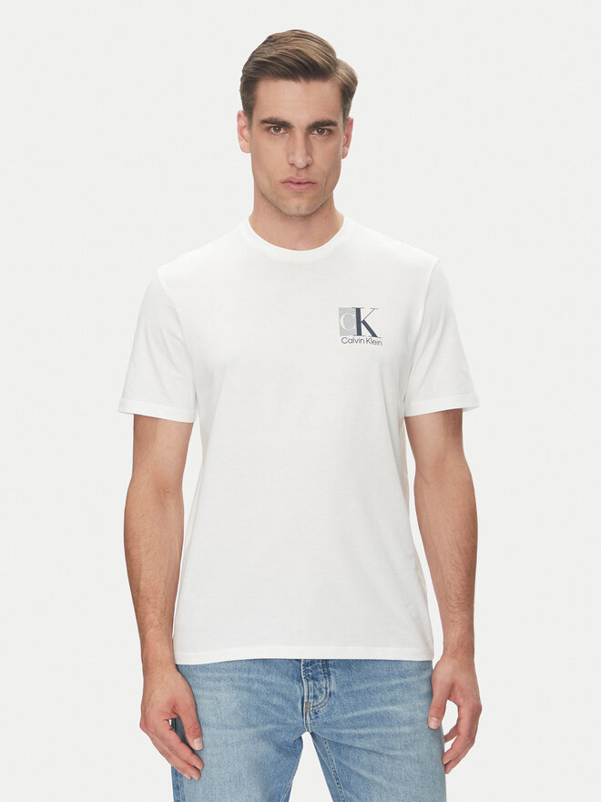 Calvin Klein Calvin Klein Camiseta LV04RC853G Blanco Regular Fit