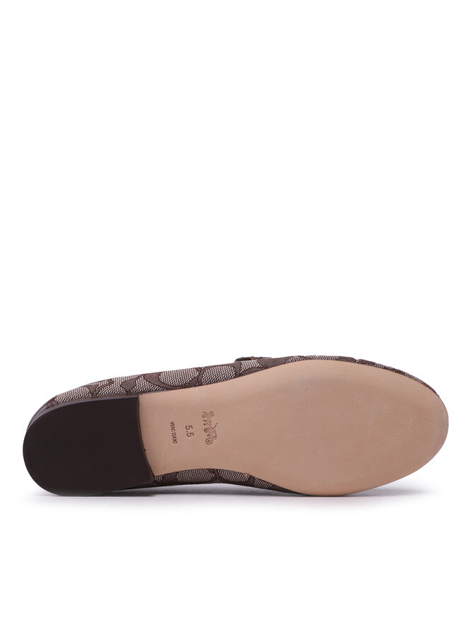 Coach Loafers Coach Hanna Textured Jacq CC888 Marrone