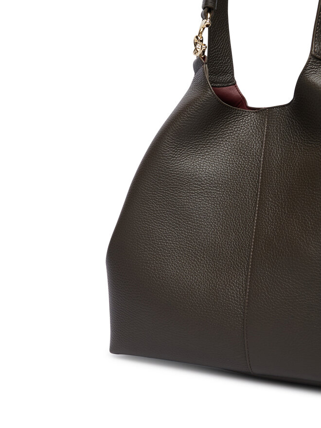 Coccinelle Handtasche Coccinelle SHA Coccinelle C-Easy E1 SHA 11 01 01 Khakifarben