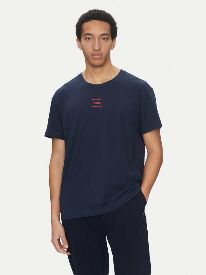 HUGO HUGO Póló Laze 50525236 Sötétkék Regular Fit