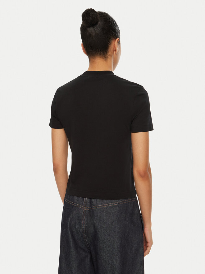 JACQUEMUS JACQUEMUS T-Shirt 24E241JS133 Μαύρο Regular Fit