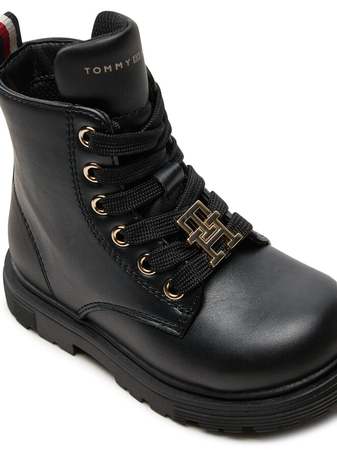 Tommy Hilfiger Μποτάκια Tommy Hilfiger T1A5-33561-1351999 M Μαύρο