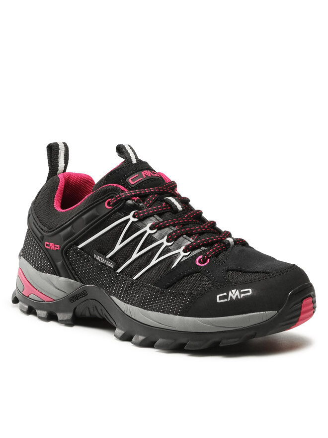 CMP Botas de trekking CMP Rigel Low Wmn Trekking Shoes Wp 3Q54456 Negro