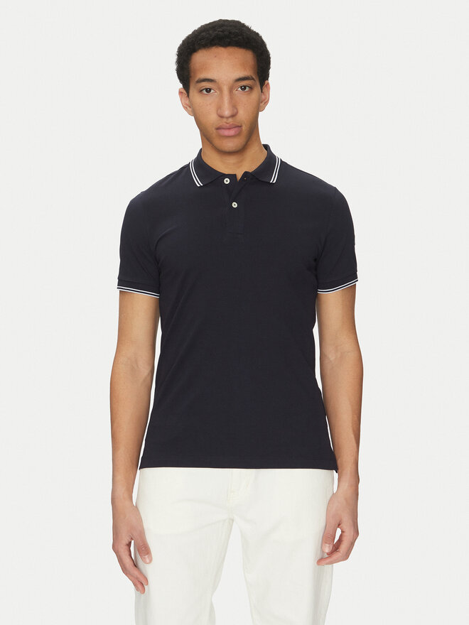 Geox Geox Poloshirt M5510R T3236 F1624 Dunkelblau Regular Fit