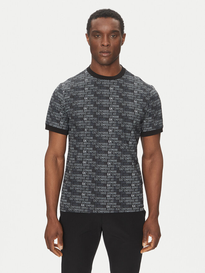 EA7 Emporio Armani EA7 Emporio Armani T-Shirt 7M000208 AF12874 UC001 Schwarz Regular Fit