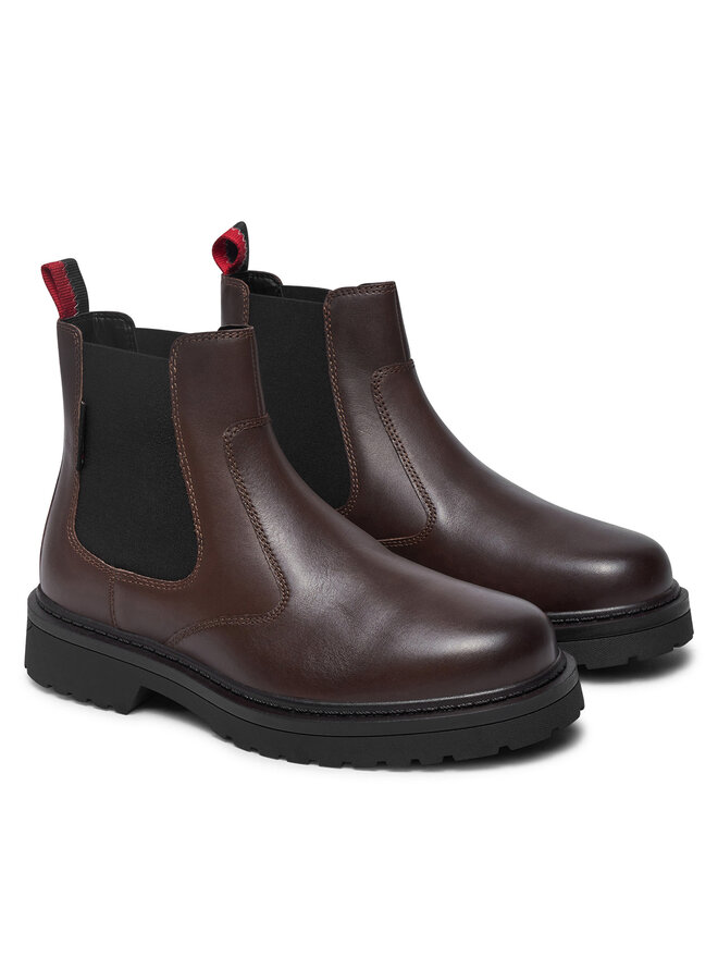 Tommy Jeans Боти тип челси Tommy Jeans Tjm Chelsea Boot EM0EM01469 Кафяв