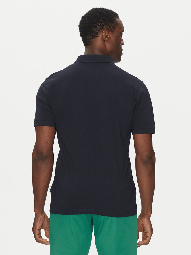 Hechter Paris Hechter Paris Poloshirt Pique H-Eco 74013 151902 Dunkelblau Regular Fit