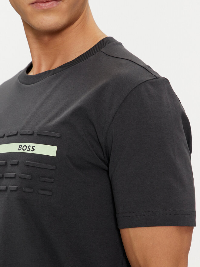 BOSS BOSS Camiseta 50513010 Gris Regular Fit