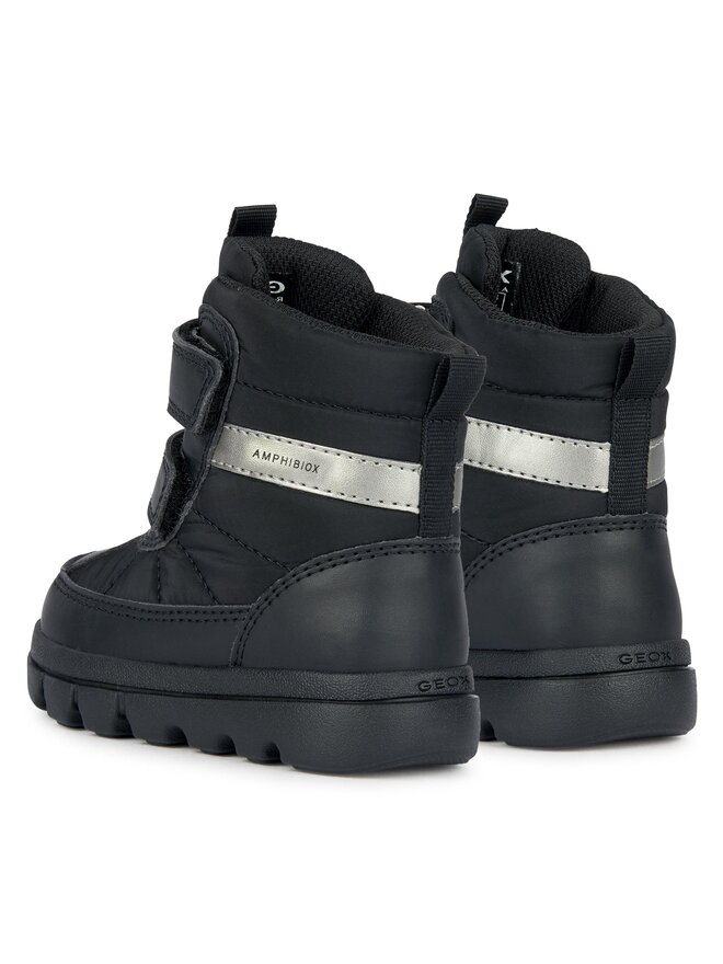 Geox Schneeschuhe Geox B Willaboom Boy B Ab B365BG 0FU54 C9999 M Schwarz