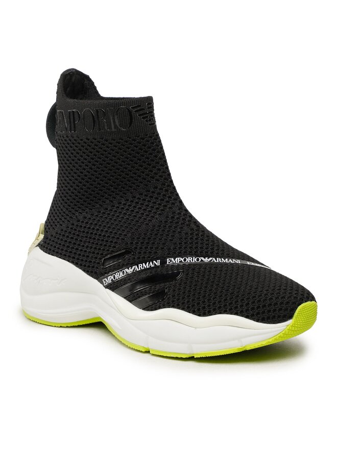 Emporio armani sock sneakers sales