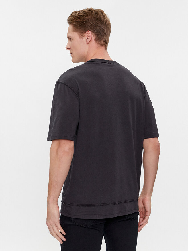 HUGO HUGO Camiseta Dunic 50504534 Negro Relaxed Fit