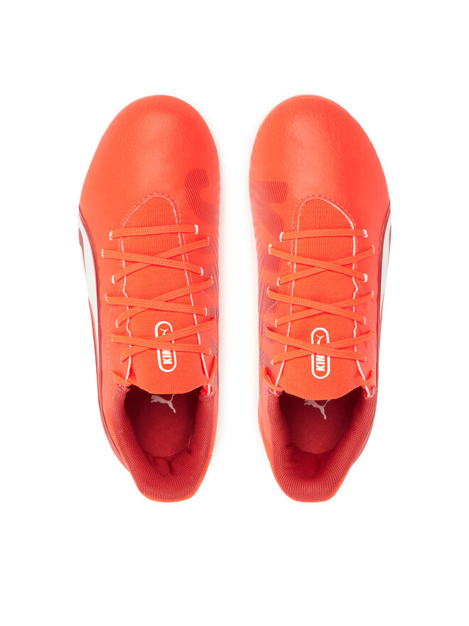 Puma Futbalové topánky Puma King Match Fg/Ag Jr 108320 01 Oranžová