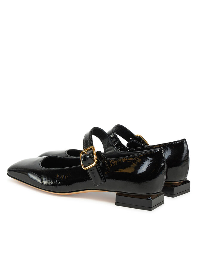 AGL Półbuty AGL Angie L Bebe D557004PCPLUME0000 Czarny