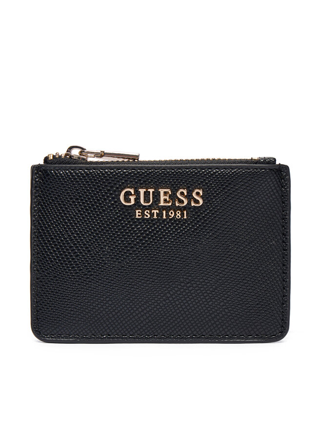 Guess Θήκη πιστωτικών καρτών Guess Laurel II Slg SWZG74 59505 Μαύρο