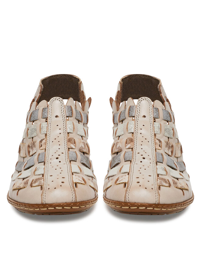 Rieker Halbschuhe Rieker 46778-64 Beige