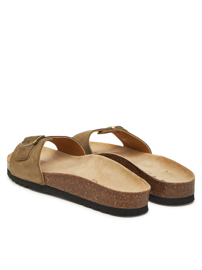 Scholl Pantoletten Scholl Estelle F32156 Khakifarben