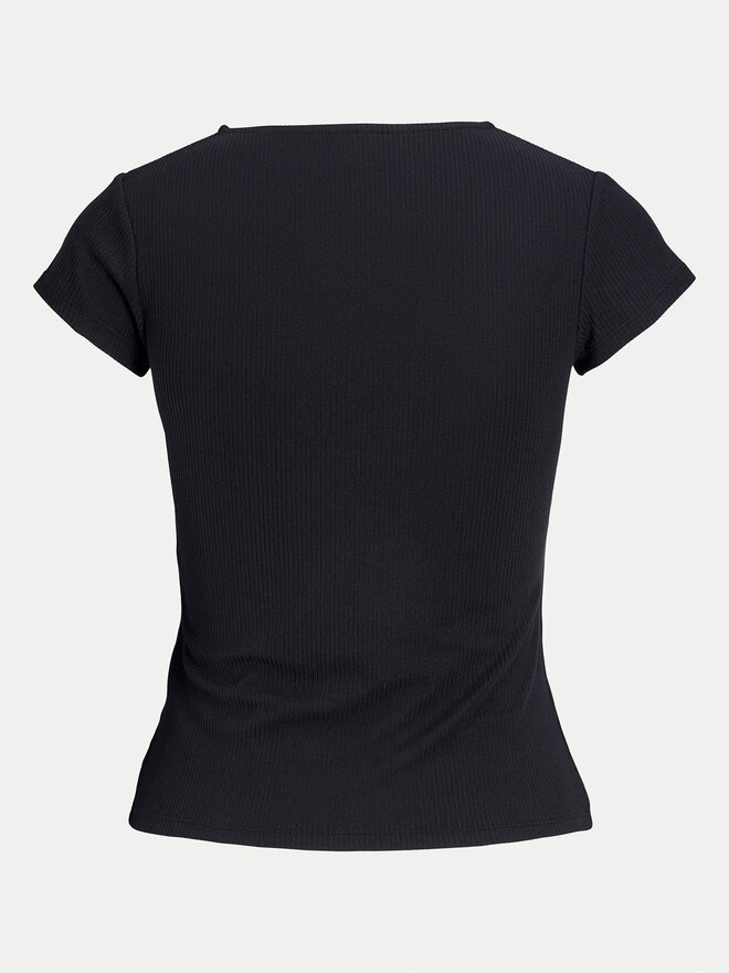 JJXX JJXX T-Shirt Hayden 12249361 Schwarz Slim Fit
