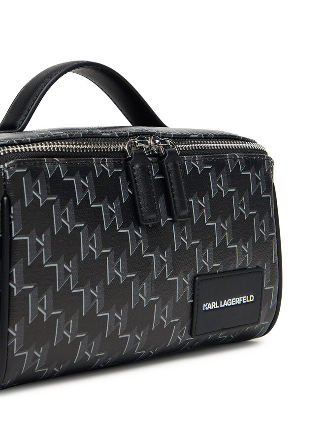 KARL LAGERFELD Kosmētikas somiņa KARL LAGERFELD A3W32027 Melns