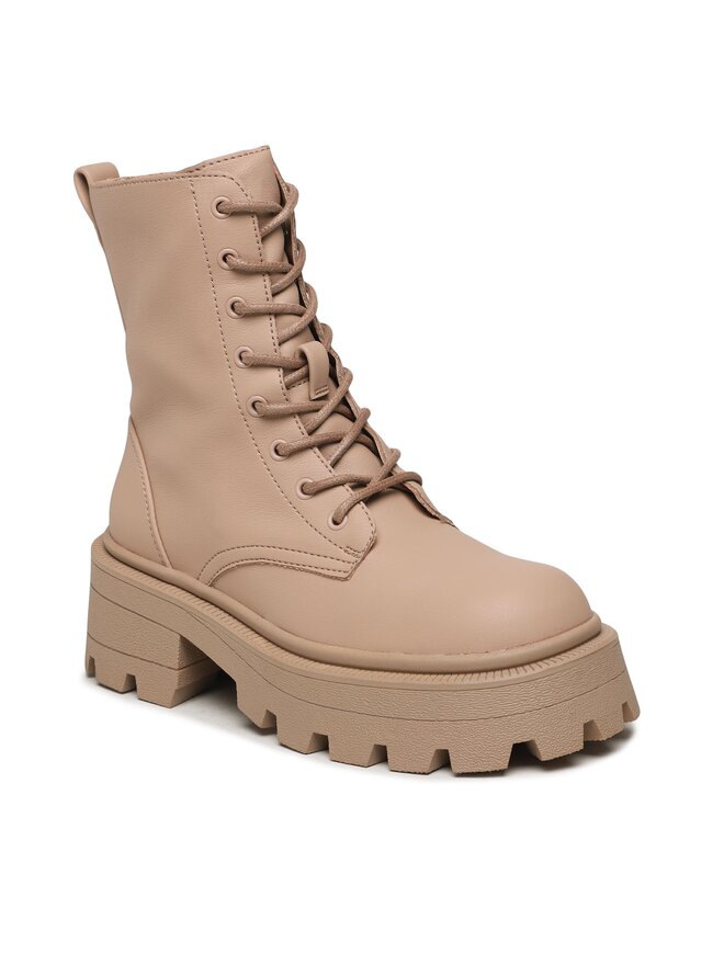 ONLY Schnürstiefeletten ONLY 15304974 Beige