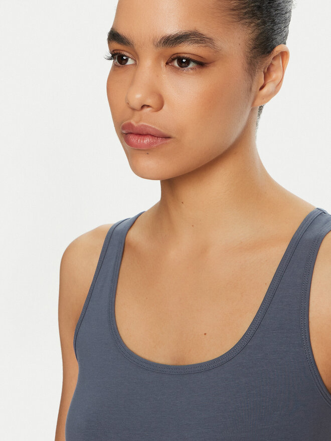 Vero Moda Vero Moda Marškinėliai Lulu 10323756 Mėlyna Regular Fit