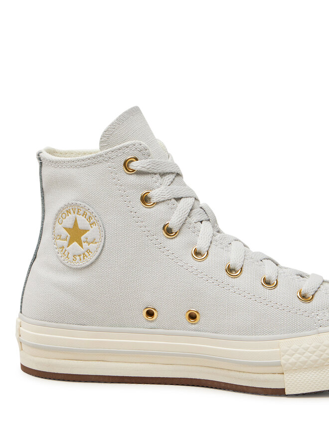 Converse Plátěnky Converse Chuck Taylor All Star Eva Lift Platform Tonal Canvas A10382C Šedá