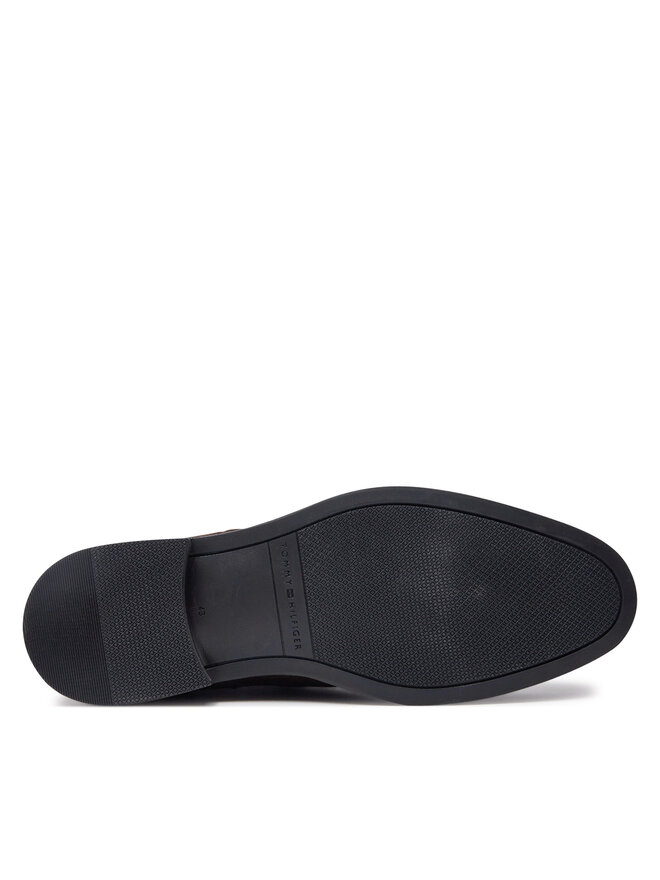 Tommy Hilfiger Bokacsizma Tommy Hilfiger Core Rwb Hilfiger Suede Chelsea FM0FM04757 Barna
