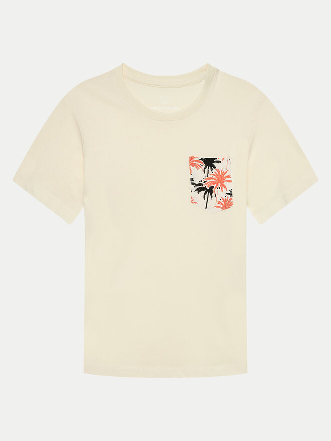 Jack&Jones Junior Jack&Jones Junior T-Shirt Joraruba 12257614 Εκρού Standard Fit