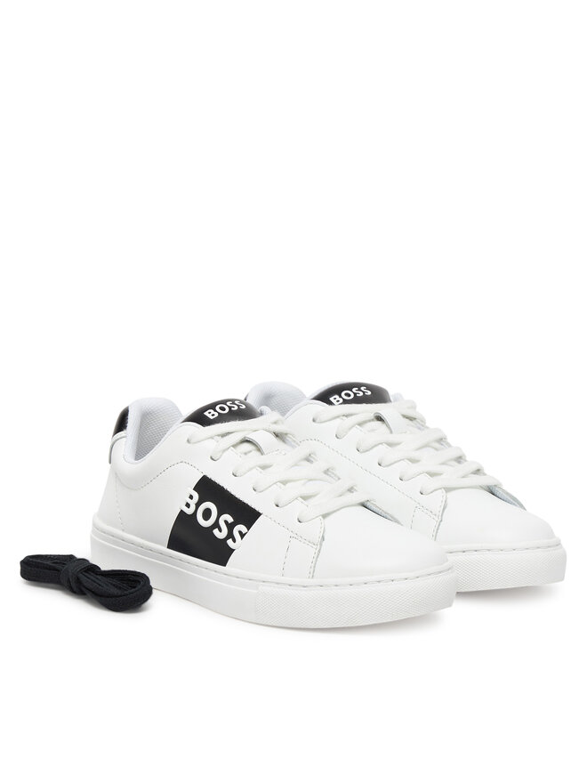 BOSS Снікерcи BOSS J51650 M Білий