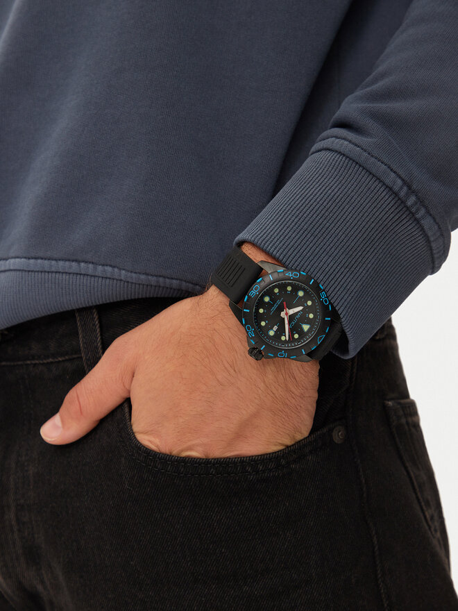 Nautica Zegarek Nautica NAPNRS404 Czarny