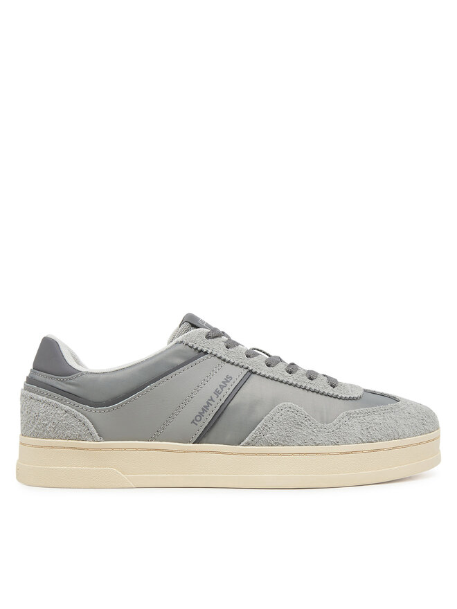 Tommy Jeans Sneakersy Tommy Jeans The Greenwich Mix Media EM0EM01606 Sivá
