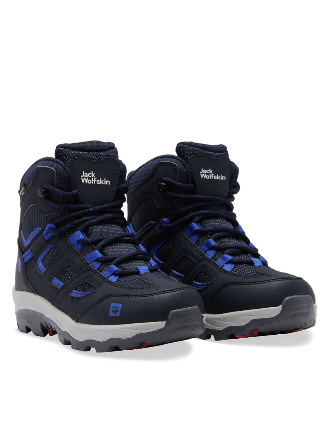 Jack Wolfskin Trekking čevlji Jack Wolfskin Vojo Texapore Mid K 4042181 Mornarsko modra