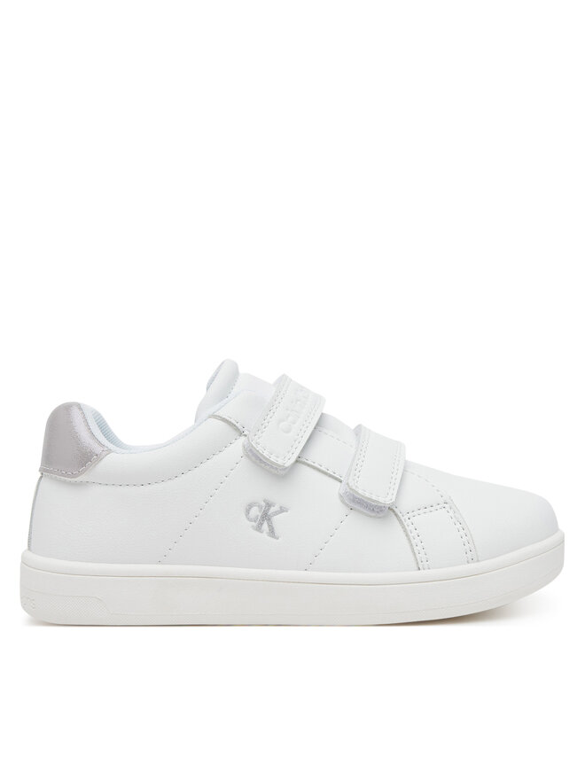 Calvin Klein Jeans Sneakersy Calvin Klein Jeans Low Cut Velcro Sneaker V1A9-82007-1355 S Biały