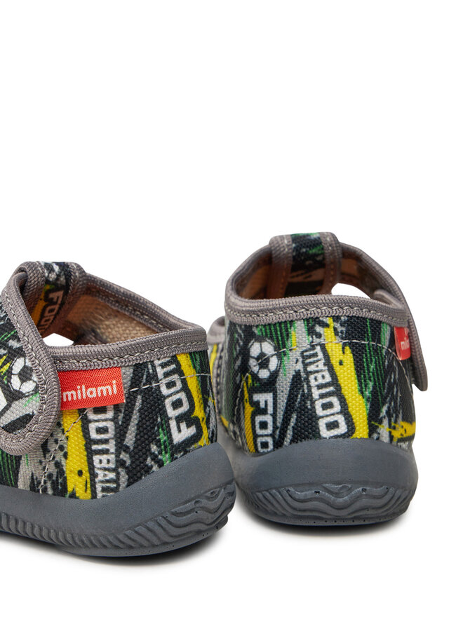 MILAMI Pantuflas MILAMI 226-4 FUDBALL Gris