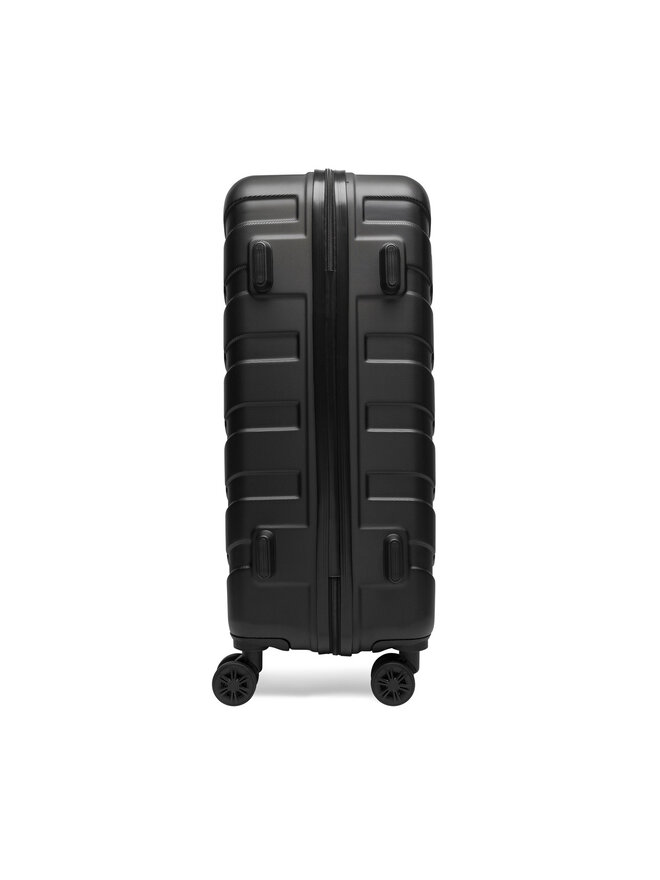 Gino Rossi Μεσαία Βαλίτσα Gino Rossi GIN-M-001-05-BLACK Μαύρο