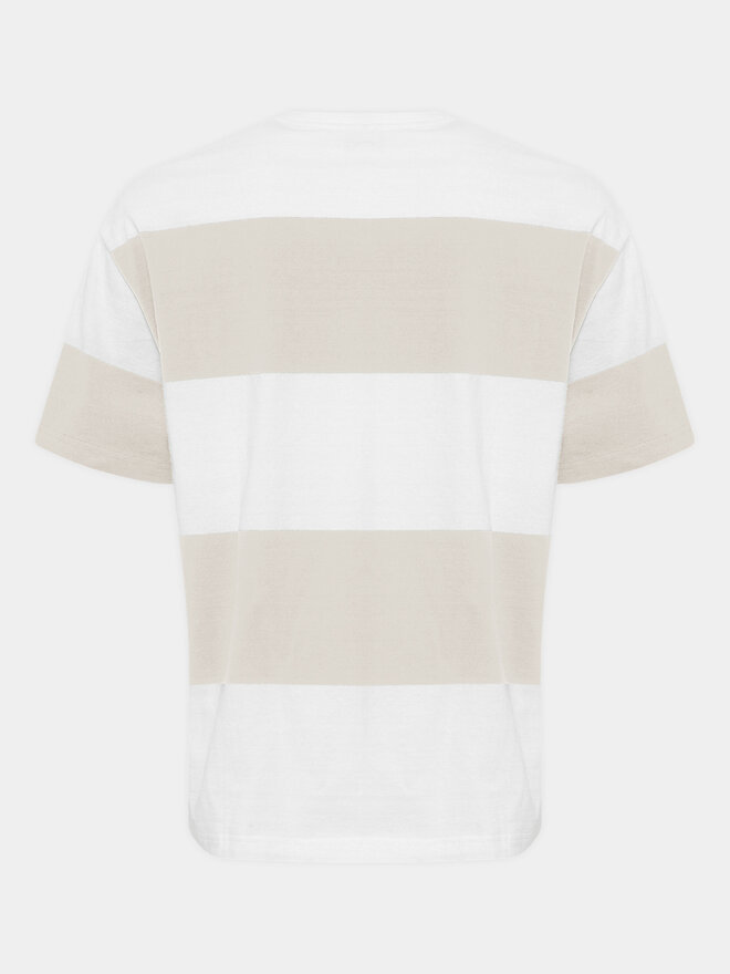 Solid Solid Camiseta Ijam 21108144 Beis Regular Fit