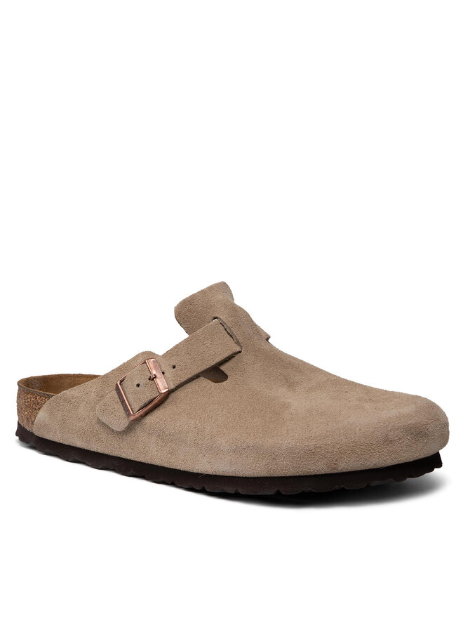 Klapki Birkenstock Boston Bs 0560771 Beżowy | eobuwie.com.pl