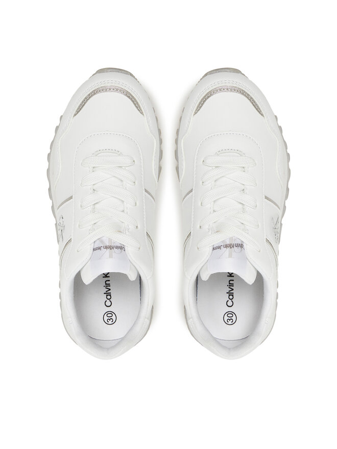 Calvin Klein Jeans Sneakersy Calvin Klein Jeans V3A9-82033-1355X M Biela