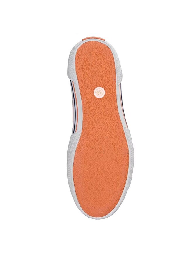 Pepe Jeans Sneakers aus Stoff Pepe Jeans Aberlady PLS30001 Orange