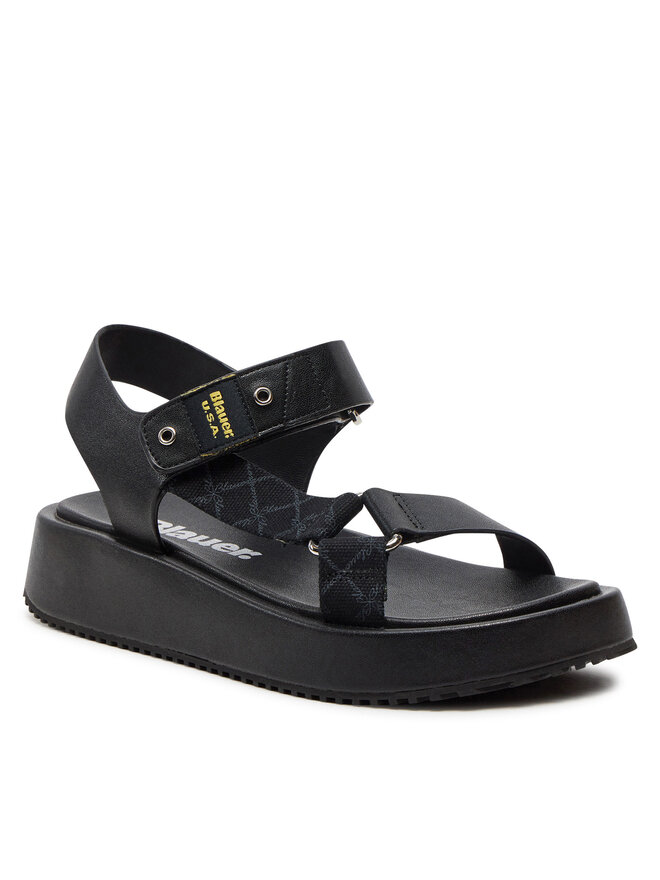 Blauer Sandály Blauer S4CLANCY03/ALL Černá