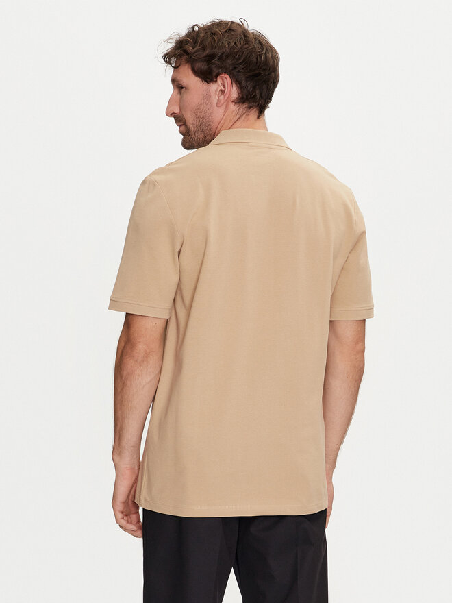 Jack&Jones Jack&Jones Polo majica Jprblaalfie 12259678 Rjava Regular Fit