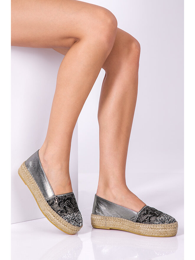 Espadrilles Patrizia Pepe 2V6962 A2SD K103 Nero chaussures