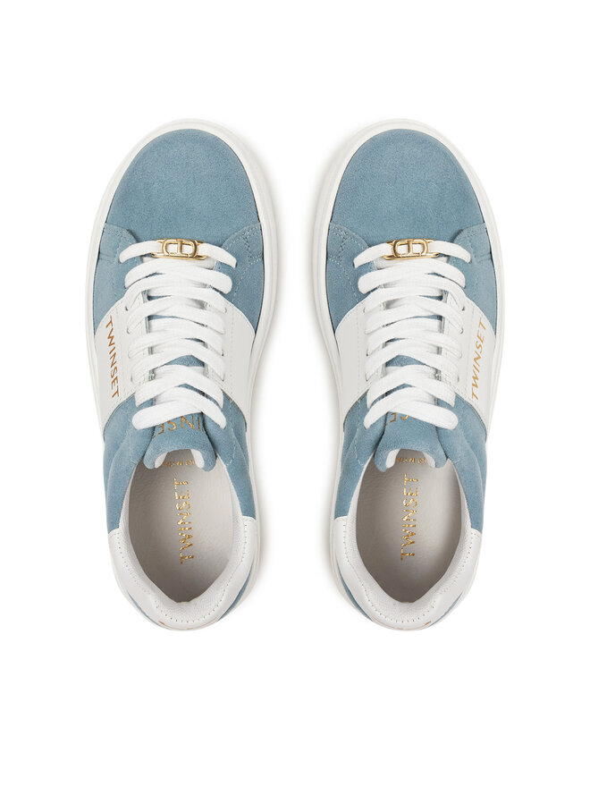 TWINSET Sneakersy TWINSET 251GCJ01C Modrá
