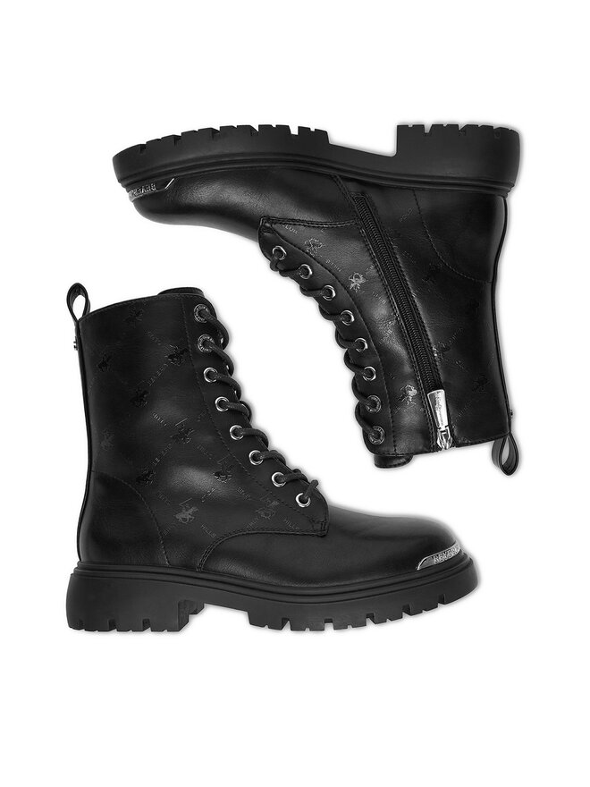 Beverly Hills Polo Club Botines planos Beverly Hills Polo Club CEO-HY62382-1 Negro