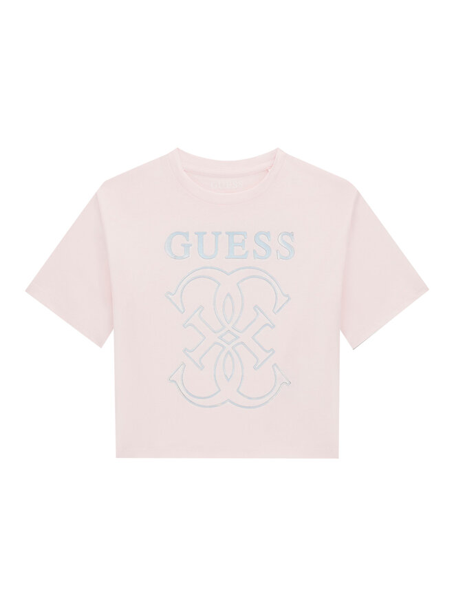 Guess Guess T-Shirt J6RI22 K8HM4 Rosa Regular Fit