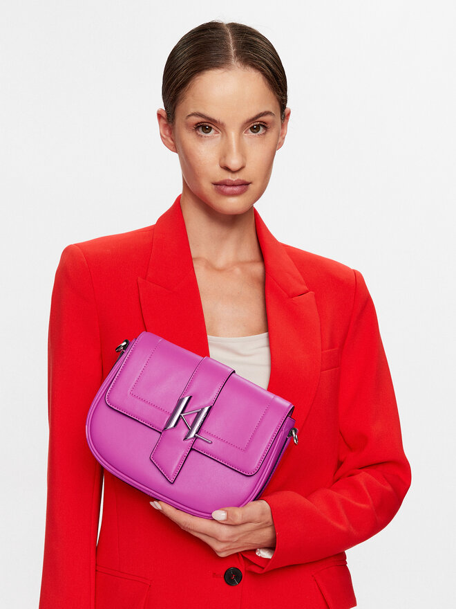 Handtasche KARL LAGERFELD 225W3085 Rosa eschuhe.de