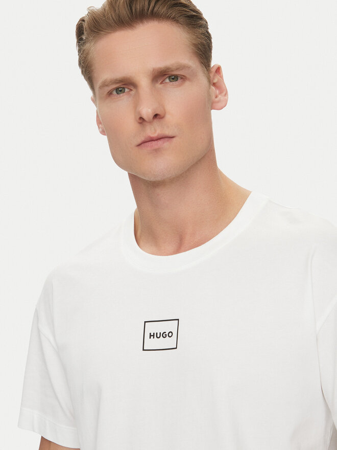 HUGO HUGO Camiseta Laze 50525236 Blanco Regular Fit