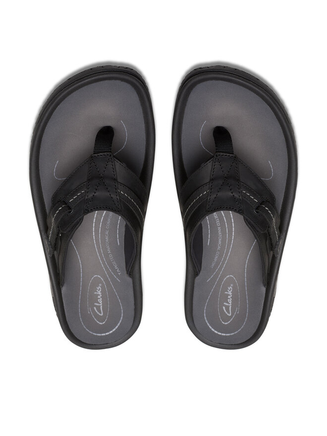 Clarks Zehentrenner Clarks Wesley Sun 26176988 Schwarz