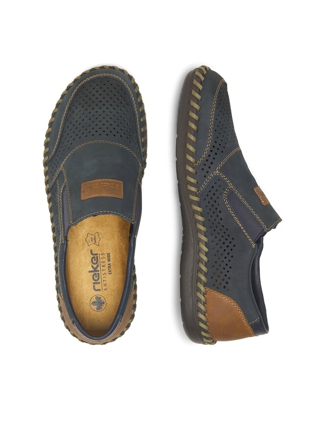 Rieker Zapatos hasta el tobillo Rieker B2466-14 Azul marino
