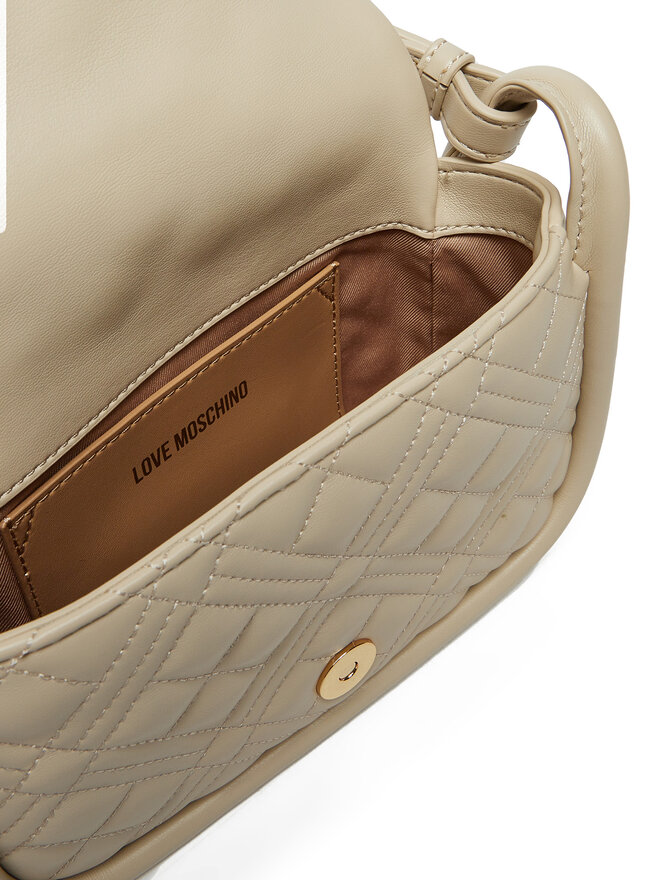 LOVE MOSCHINO Дамска чанта LOVE MOSCHINO JC4139PP1MLA0110 Екрю